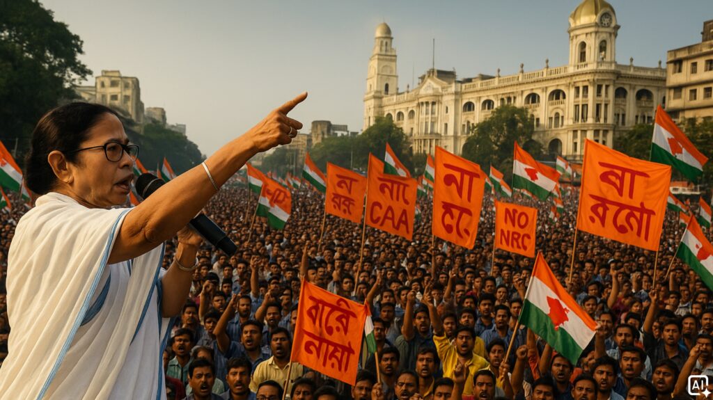 Mamata Banerjee Protests