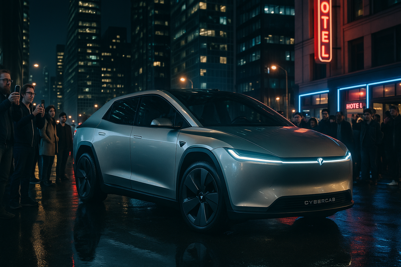 Tesla Cybercab robotaxi