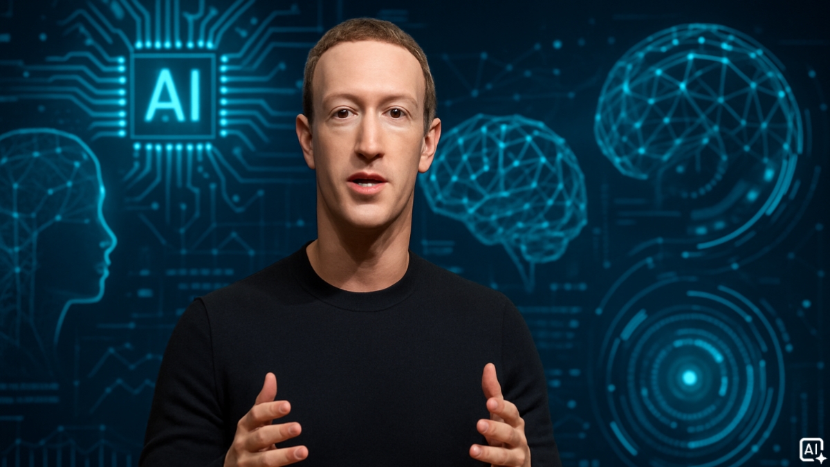 Mark Zuckerberg Meta AI strategy vision superintelligence