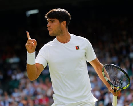 Carlos Alcaraz Wimbledon 2025
