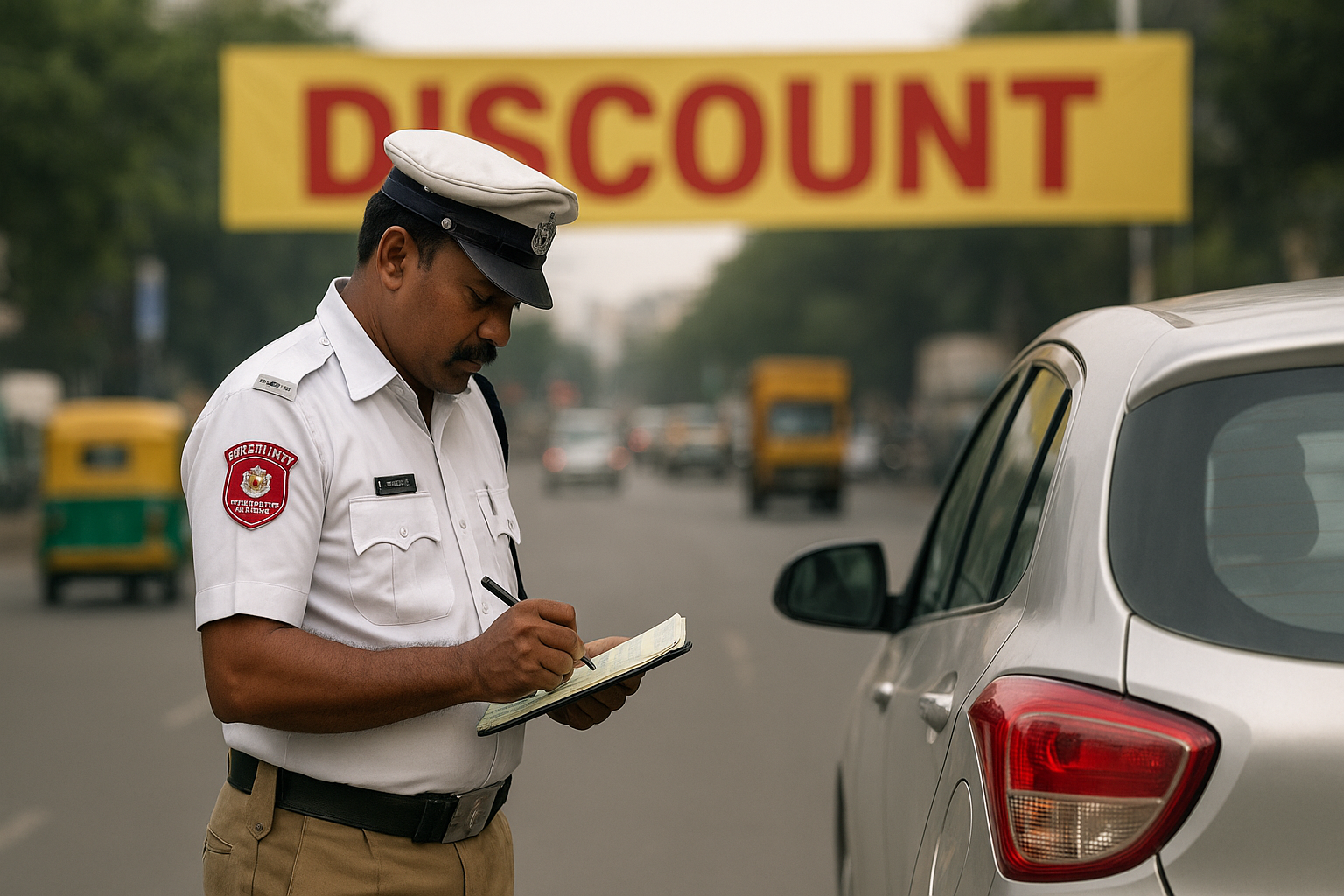 Bengaluru traffic fine discount scheme 2025