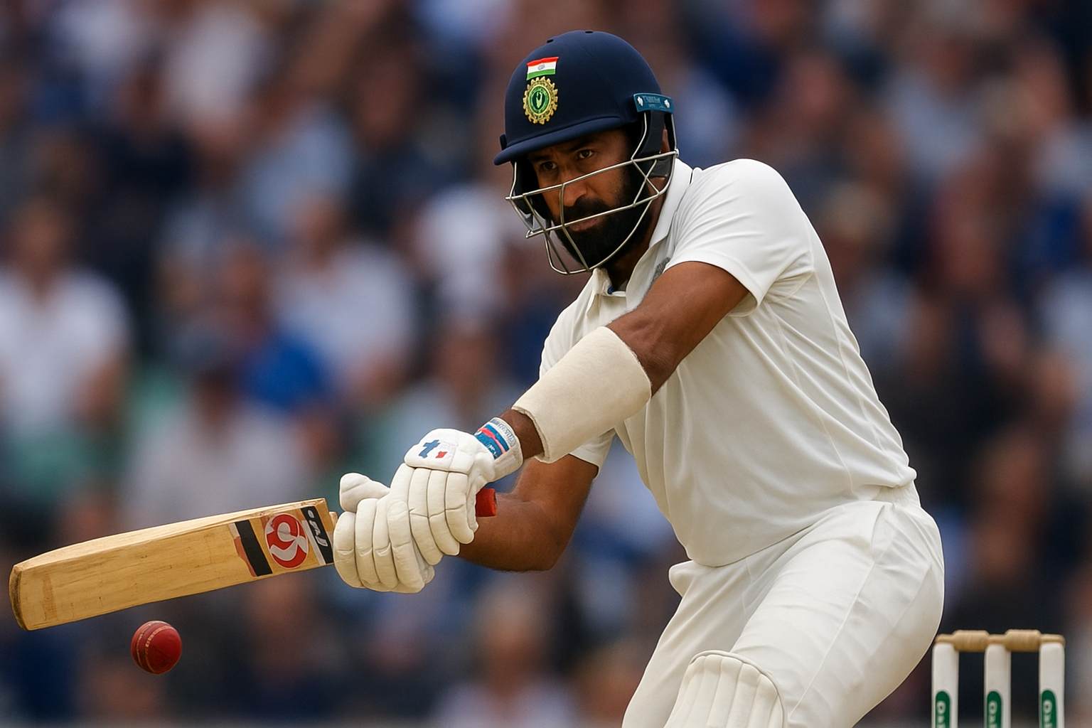 Cheteshwar Pujara career achievements and stats